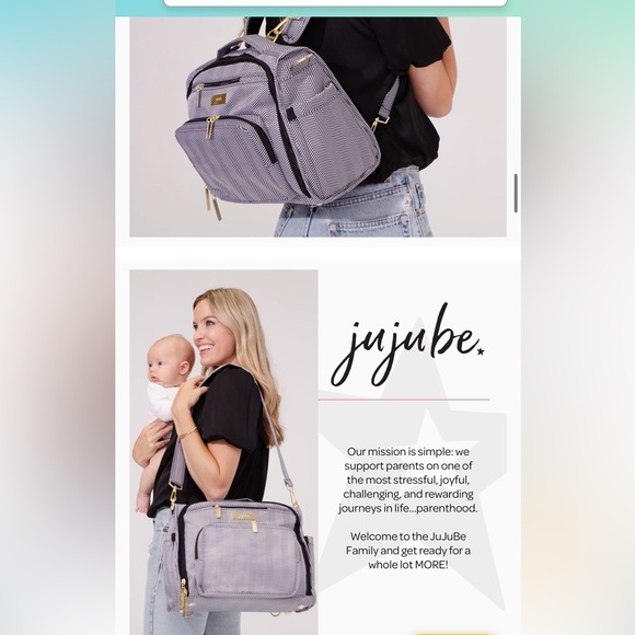 Ju-Ju-Be Handbags - Jujube Queen if the Nile backpack diaper bag